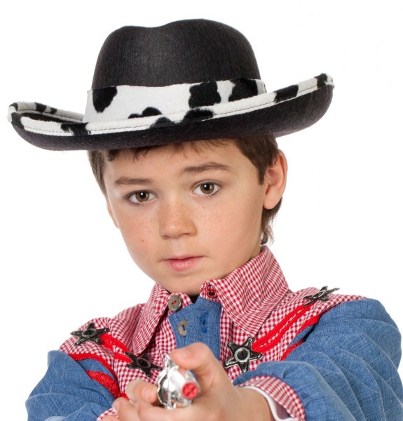 Kuhflecken Cowboyhut Für Kinder