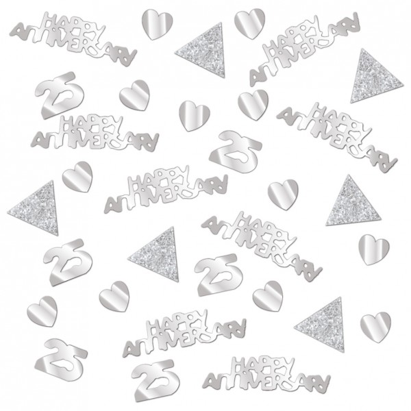Sparkling 25 Years Konfetti