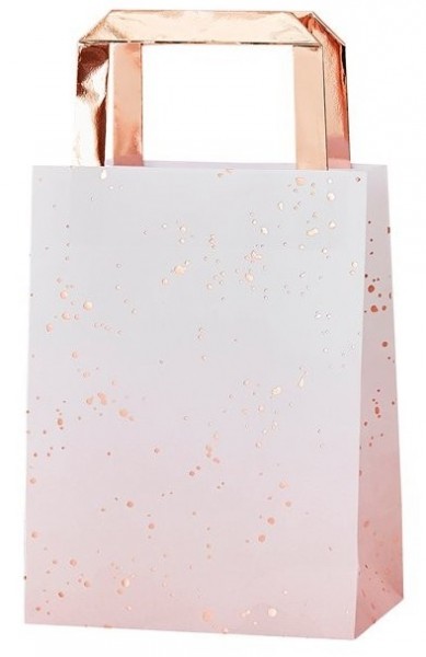 5 Rosy Birthday Geschenktüten 27cm