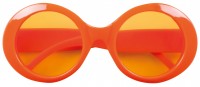 Vintage Neon Brille Orange