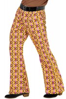Psychedelische Bunte Schlager Herren Hose