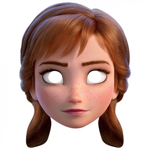 Disney Frozen 2 Anna Pappmaske