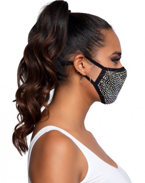 Mund-Nase-Maske Charm mit Strass 2