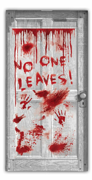 Bloody Party Türposter 1,65m x 85cm