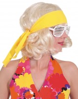 Gelbes Hippie Stirnband