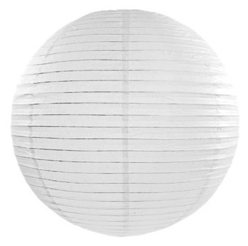 Lampion Lilly weiß 25cm