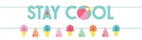 2 Stay cool Poolparty Girlanden