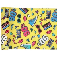 Back to the 90s Tischläufer 5m x 30cm
