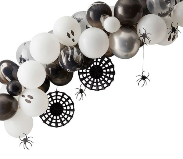 Geister und Spinnen Ballongirlande