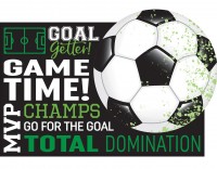 8 Fußball Game Time Einladungskarten