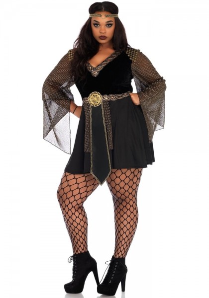 Düstere Kriegerlady Plus Size Kostüm Für Damen