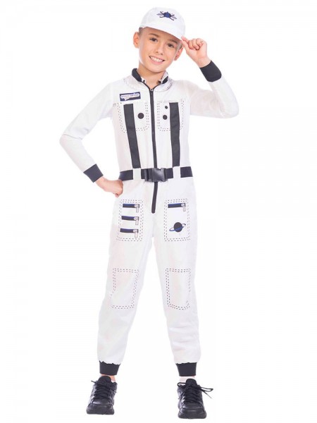 Weißer Astronauten Overall für Kinder