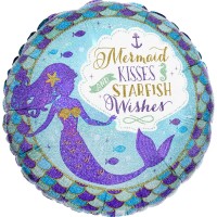 Shellebrate Meerjungfrau Ballon 45cm