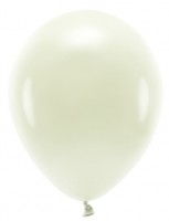 100 Eco Pastell Ballons creme 26cm