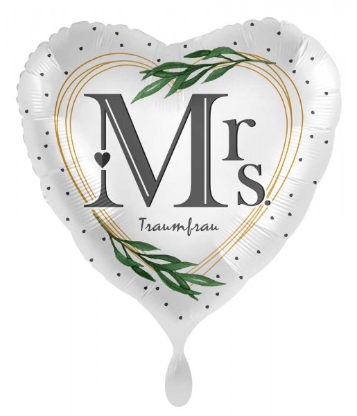 Herz Folienballon Traumfrau 71cm
