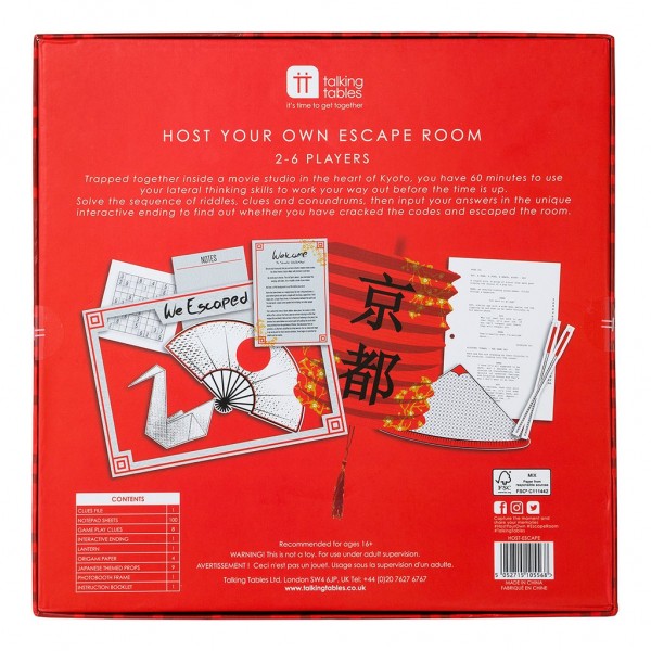 Escape Room Partyspiel Asien 5