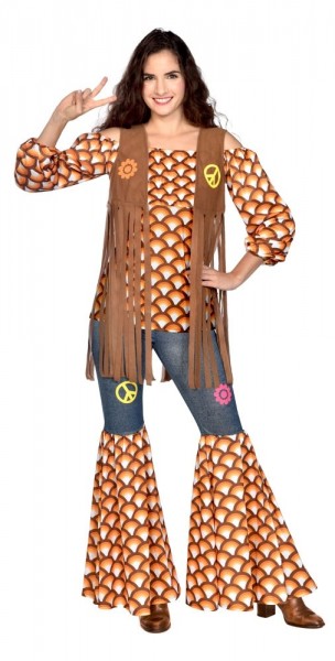 70s Hippie Girl Holly Damenkostüm
