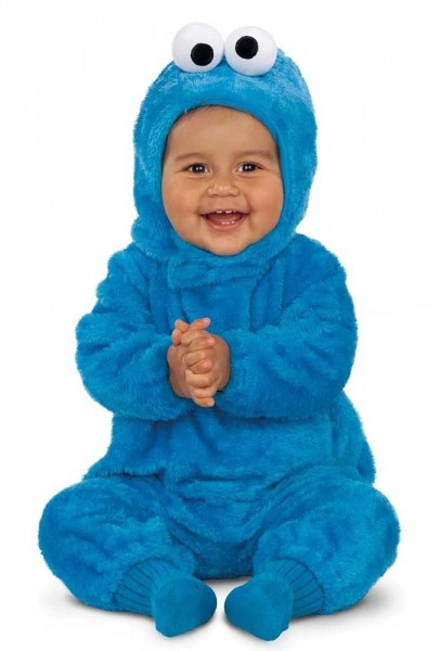 Krümelmonster Baby Plüschkostüm
