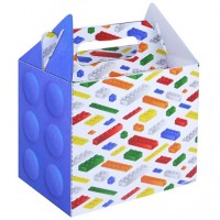 1 Baustein Welt Geschenkbox