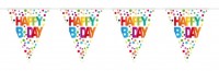 Splendid Birthday Wimpelkette 10m