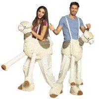 Lama Parade Huckepack Kostüm