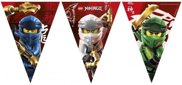 Lego Ninjago Wimpelkette 2,3m