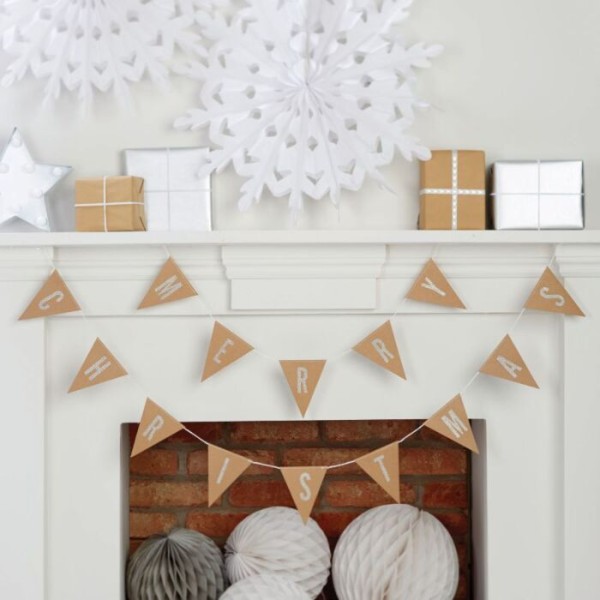 Mindful Christmas Wimpelkette 2,5m