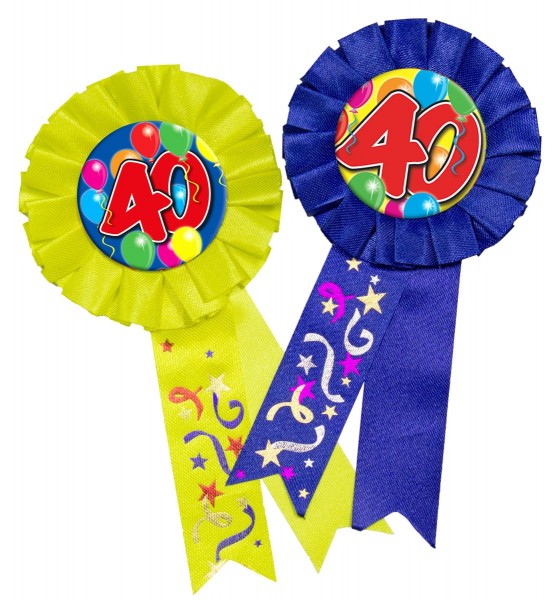 Spectacular 40th Birthday Button