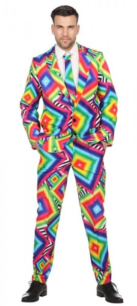 Irrer Psychadelic Partyanzug für Herren 2