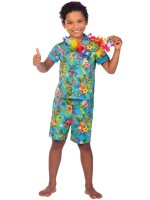 3-teiliges Hawaii Kostüm Set für Kinder