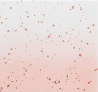 16 Rosa Birthday Ombré Servietten 33cm