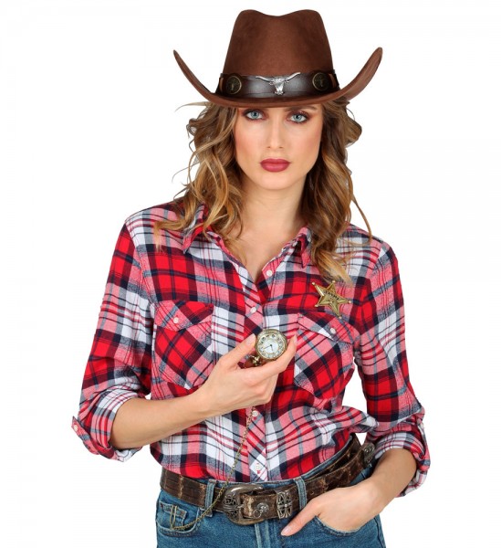 Mechanische Taschenuhr mit Kette gold 4