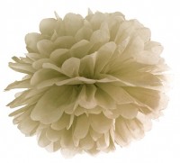 Pompon Romy gold 35cm