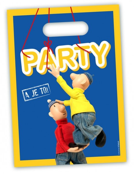 8 Geschenktüten Pat und Mat