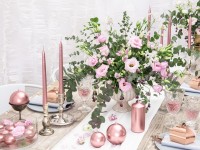 Vorschau: 50 Schwimmkerzen Vienna roségold