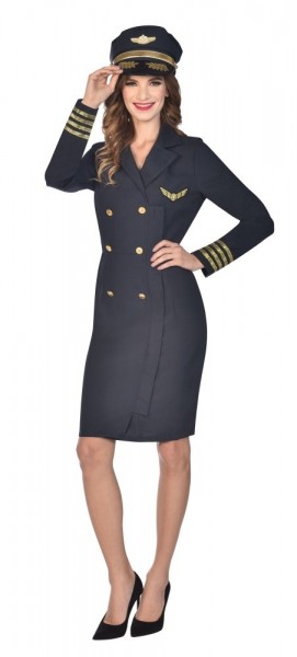 Captain Jane Navy Damenkostüm