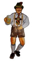 Bayer Hansi Wanddeko 92cm