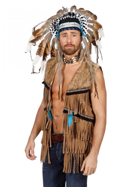 Coole Indianer Fransenweste