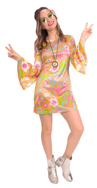 60er Jahre Hippie Sarah Damenkostüm
