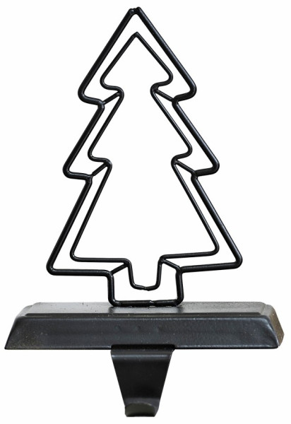 Schwarzer Tannenbaum Sockenhalter