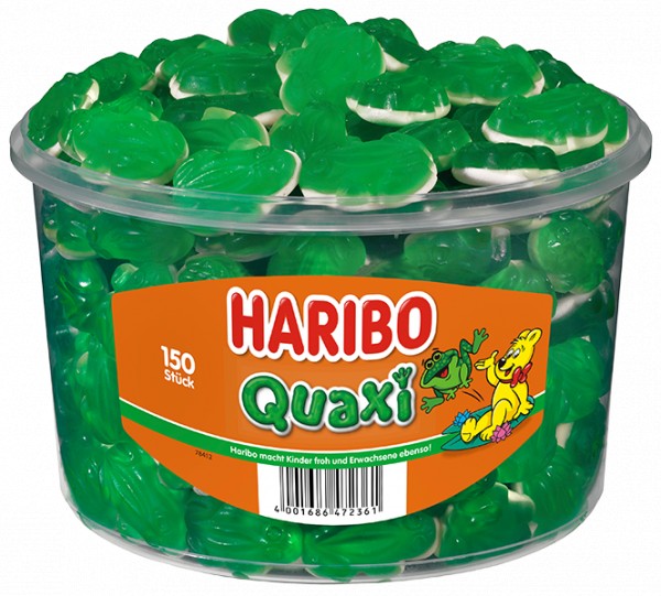 150 Haribo Frösche Quaxi 1050g