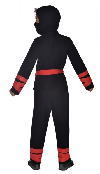 Ninja Kinderkostüm Schwarz 2
