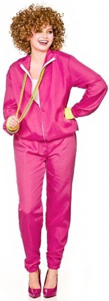 80er Jahre Retro Jogger In Pink