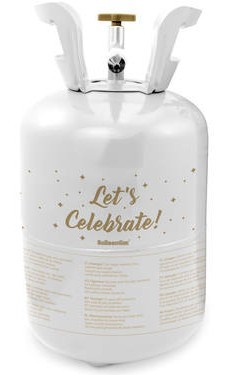 Lets Celebrate Heliumflasche mit Ballons 8