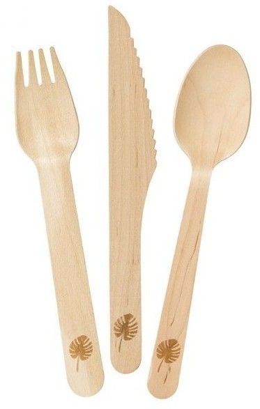 Holz Besteckset Tropical 6-teilig