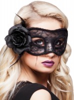 Venezianische Spitzenmaske Mit Blume