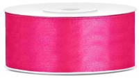 25m Satin Geschenkband dunkelpink 25mm breit
