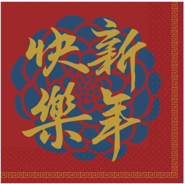 Neujahrsfest Chunjie Servietten