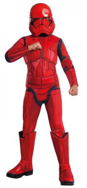 Red Stormtrooper Star Wars EP IX Kinderkostüm Deluxe