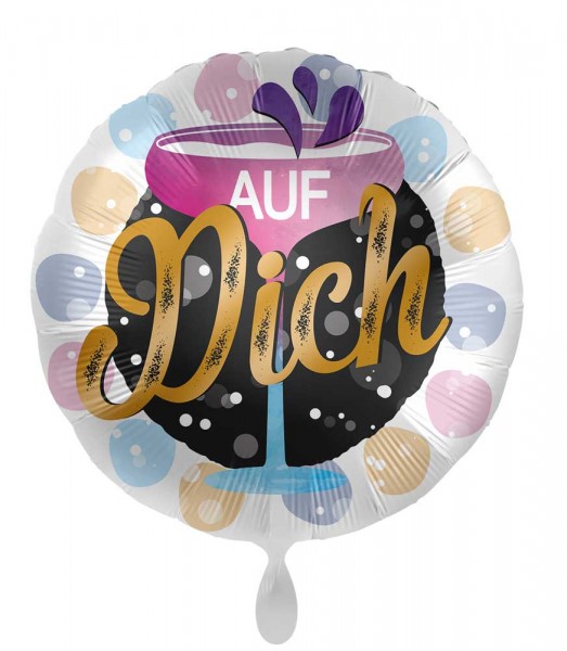 Auf Dich Folienballon 45cm